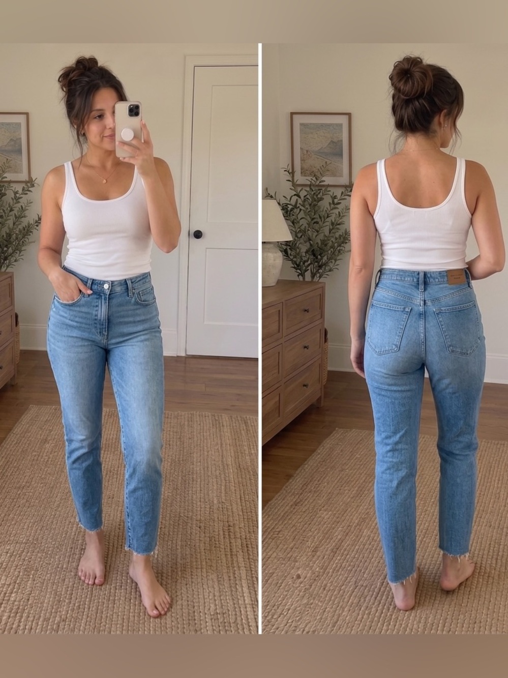 J. CREW 10" High Rise Skinny Jeans